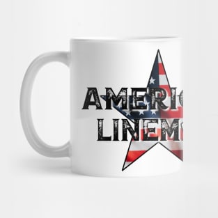 American Lineman - Blue Collar Worker Mug